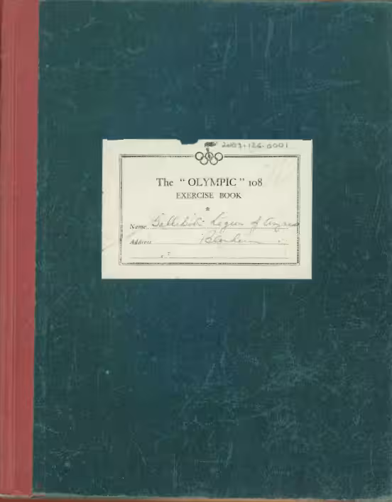Archival war document or military publication from the historical collection, such as Collins Royal Diary 1914 and The Musketry Teacher.